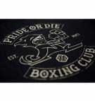 PRiDEorDiE Boxing Club T-Shirt - black